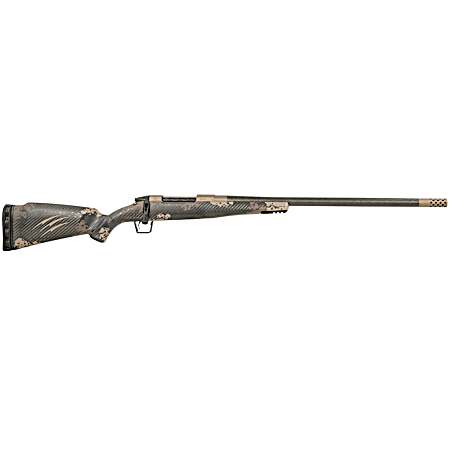 Fierce Firearms ROG7PRC22BRS Carbon Rogue  Full Size 7mm PRC 3+1 22 Hand Lapped/Match Grade Threaded Barrel, Smoked Bronze Cerakote Steel Receiver, Sonora Ambush Camo Fierce Rogue Carbon Fiber Stock