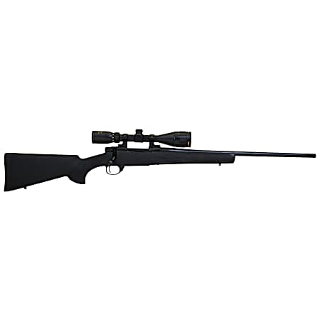 Howa HGP265PRCB M1500 Gamepro Gen2 6.5 PRC 3+1 24 Threaded Barrel, Blued Metal Finish, Black Fixed Hogue Pillar-Bedded Overmolded Stock, Includes GamePro 4-12x40mm Scope