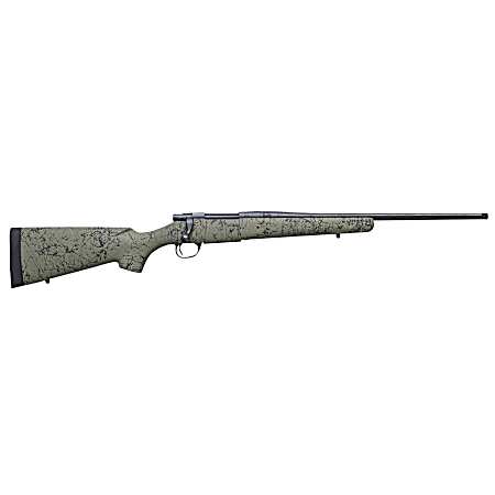Howa HHSSL308ODG 1500 Superlite Gen2 Full Size 308 Win 3+1 20 Black Threaded Barrel, Matte Blue Steel  Drilled & Tapped Receiver, OD Green w/Black Webbing HS Precision Synthetic Stock, Right Hand