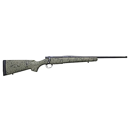 Howa HHSSL708ODG 1500 Superlite Gen2 Full Size 7mm-08 Rem 3+1 20 Black Threaded Barrel, Matte Blue Steel Drilled & Tapped Receiver, OD Green w/Black Webbing HS Precision Synthetic Stock, Right Hand
