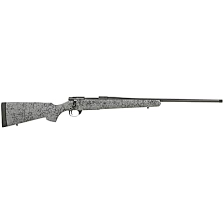 Howa HHS43161 M1500 HS Precision 308 Win 5+1 22 Threaded Barrel, Black Metal Finish, Gray Black Webbed Fixed HS Precision Stock