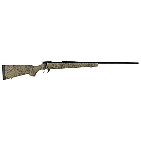 Howa HHS63203 M1500 HS Precision 30-06 Springfield 5+1 22 Barrel, Black Steel Receiver, Green w/Black Webbing HS Precision Synthetic Stock