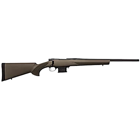 Howa HMA6ARCSG M1500 Mini Action 6mm ARC 5+1 22 Black Steel Threaded Barrel, Matte Blue Steel Receiver Drilled & Tapped, Fixed HTI Green Synthetic Stock