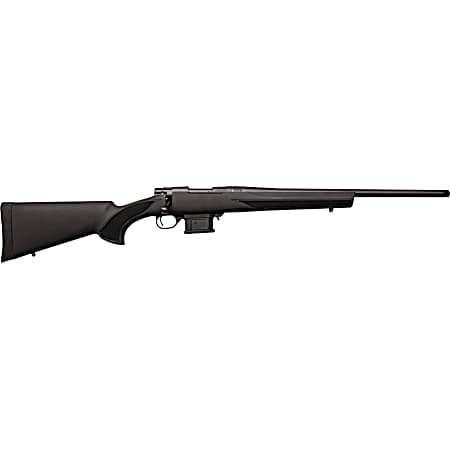 Howa HMA60804B M1500 Mini Action Compact 6mm ARC 5+1 20 Black Steel Barrel, Black Drilled & Tapped Steel Receiver, Black Fixed HTI Synthetic Stock, Right Hand