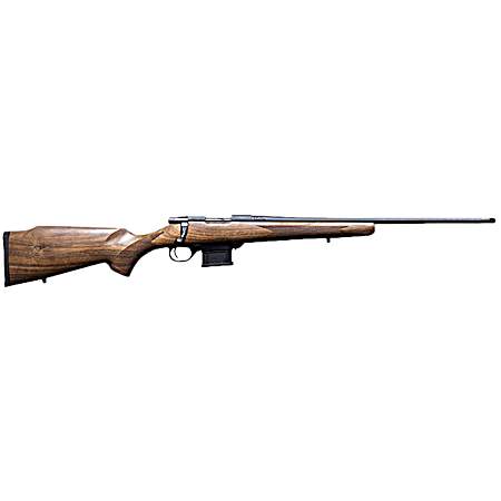 Howa HWH22ARC 1500 Mini Action Full Size 22 ARC 5+1 22 Blued Threaded Barrel, Blued Stainless Steel Drilled & Tapped Receiver, Walnut Fixed Stock, Right Hand