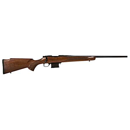 Howa HWH223 M1500 Mini Hunter 223 Rem 5+1 22 Blued Threaded Barrel, Blued Drilled & Tapped Steel Receiver, Walnut Fixed Stock, Right Hand