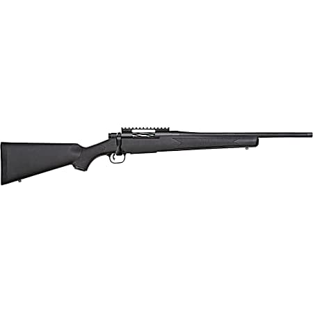 Mossberg 28232 Patriot Carbine 350 Legend 5+1 18 Matte Blued Threaded Bull Barrel, Matte Blued Picatinny Rail Receiver, Black Fixed Synthetic Stock