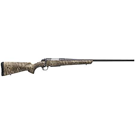 Browning 035841218 AB3  308 Win 4+1 22 Matte Blued Threaded Sporter Barrel, Matte Blued Drilled & Tapped Steel Receiver, Fixed w/Textured Grip Panels Mossy Oak Bottomland Composite Stock