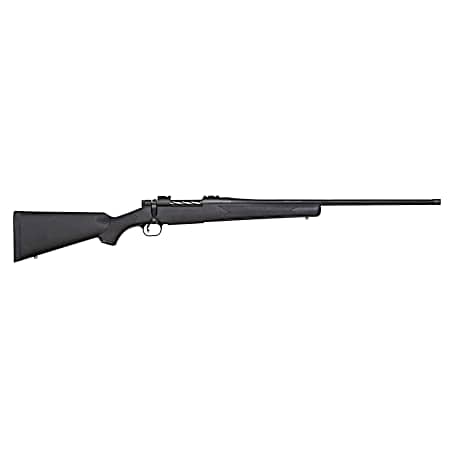 Mossberg 28234 Patriot Carbine 300 Win Mag 5+1 20 Matte Blued Threaded Bull Barrel, Matte Blued Drilled & Tapped Receiver, Fixed Black Synthetic Stock