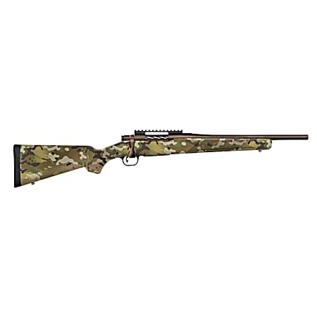 Mossberg 28277 Patriot  Compact 308 Win 5+1 16.25 Patriot Brown Cerakote Threaded Bull Barrel, Patriot Brown Cerakote Steel Receiver w/Picatinny Rail, MultiCam Fixed Synthetic Stock
