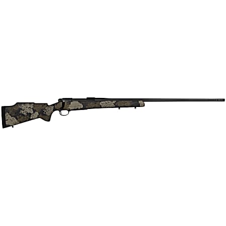 Nosler 41948 M48 Long-Range 26 Nosler 3+1 26 Barrel, Graphite Black Cerakote Metal Finish, Black with Green/Tan Sponge Pattern Manners MCS-T Elite Tac Stock
