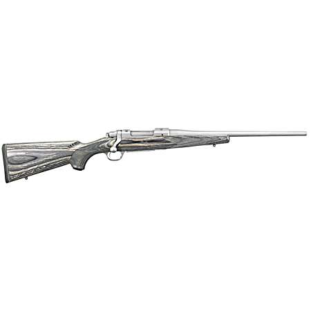 Ruger 17107 Hawkeye  Sports South Exclusive Compact 223 Rem 4+1 16.50 Matte Stainless Steel Barrel & Receiver, Fixed Black Laminate Stock