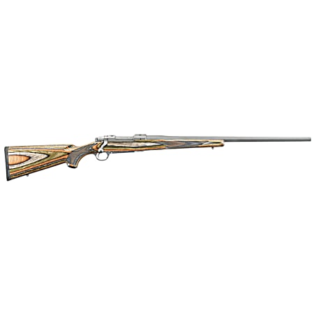 Ruger 47108 Hawkeye Predator Full Size 6.5 Creedmoor 4+1 24 Matte Stainless Steel Barrel, Receiver w/Integral Scope Mount, Green Mountain Fixed Laminate Stock, Right Hand