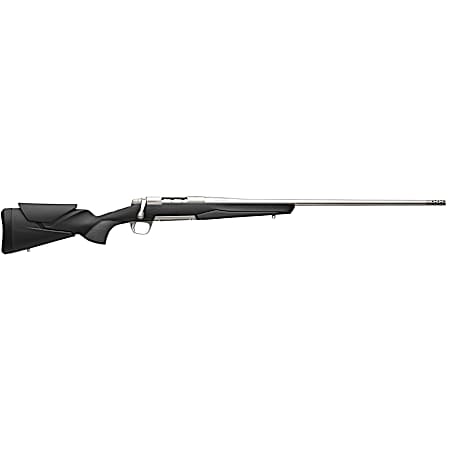Browning 036008211 X-Bolt 2 Hunter Full Size 243 Win 4+1 22 Stainless Steel Threaded Barrel, Drilled & Tapped Stainless Steel Receiver, Adj Vari-Tech Black Composite Stock w/Adjustable Comb & LOP