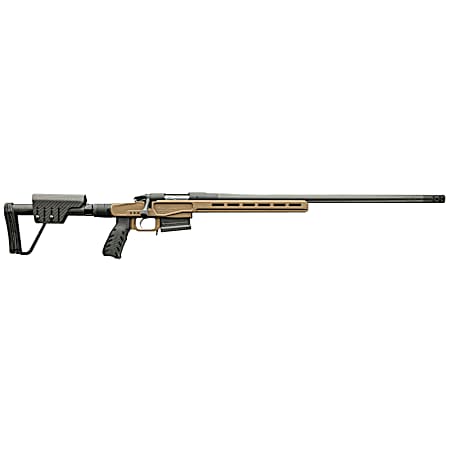 Bergara Rifles BPR3765PRC Premier MgLite Full Size 6.5 PRC Mag 3+1 22 Carbon Fiber CURE Carbon Fiber Barrel, Graphite Black Cerakote Steel Receiver, Flat Dark Earth XLR  Folding Chassis