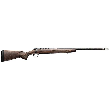 Browning 036090229 X-Bolt 2 Medallion 300 Win Mag 3+1 26 Carbon Fiber Wrapped Threaded Barrel, Matte Blued Drilled & Tapped Steel Receiver, Fixed Grade V/VI Walnut Stock, Recoil Hawg Muzzle Brake