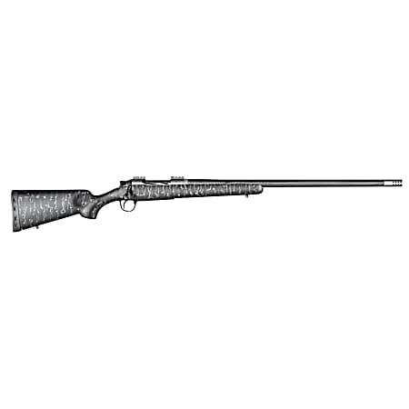 Christensen Arms CA10268315331 Summit TI  Full Size 7mm Rem Mag 3+1, 26 Natural Titanium Steel Threaded Barrel, Natural Titanium Aluminum Receiver, Black w/Gray Webbing Fixed Sporter Stock