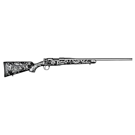 Christensen Arms 8010107200 Mesa FFT 6.5 Creedmoor 4+1 20 Threaded Barrel, Tungsten Gray Cerakote, Black with Gray Webbing Stock