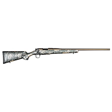 Christensen Arms 8010107300 Mesa FFT 6.5 Creedmoor 4+1 20 Threaded Barrel, Burnt Bronze Cerakote, Green with Black/Tan Webbing Stock