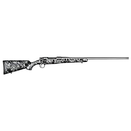 Christensen Arms 8010107800 Mesa FFT 7mm Rem Mag 3+1 22 Threaded Barrel, Tungsten Gray Cerakote, Black with Gray Webbing Stock