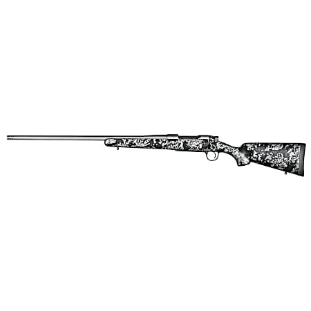 Christensen Arms 8010110700 Mesa FFT 6.5 Creedmoor 4+1 20 Threaded Barrel, Tungsten Gray Cerakote, Black with Gray Webbing Stock, Left Hand
