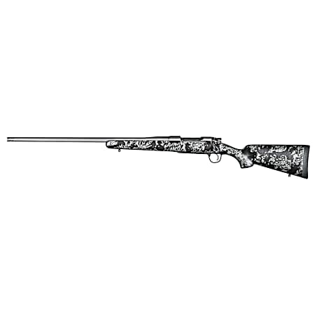 Christensen Arms 8010111300 Mesa FFT 7mm Rem Mag 3+1 22 Threaded Barrel, Tungsten Gray Cerakote, Black with Gray Webbing Stock, Left Hand