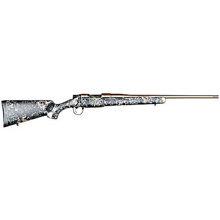 Christensen Arms 8010119100 Mesa FFT 7mm PRC 3+1 22 Threaded Barrel, Burnt Bronze Cerakote, Green with Black/Tan Webbing Stock