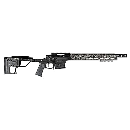 Christensen Arms 8010301500 Modern Precision  223 Rem 20 Threaded Carbon Fiber Barrel 5+1, Black Nitride Finish, Black Anodized with Folding Stock, Polymer Grip