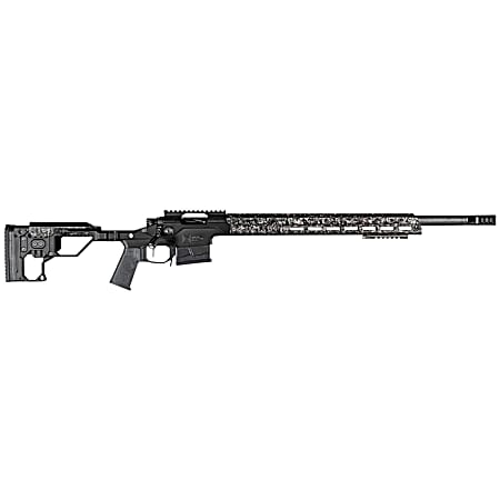 Christensen Arms 8010310500 Modern Precision  7mm PRC 26 Threaded Barrel 5+1, Black Cerakote, Black Anodized Folding Stock, Polymer Grip