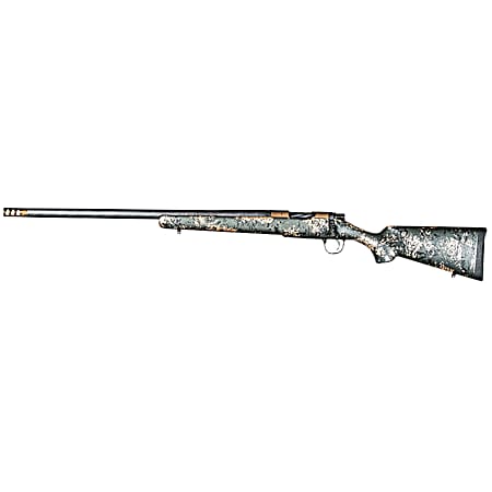 Christensen Arms 8010620700 Ridgeline FFT 6.5 Creedmoor 4+1 20 Carbon Fiber/Threaded Barrel, Burnt Bronze Cerakote, Green with Black/Tan Accents Stock, Left Hand