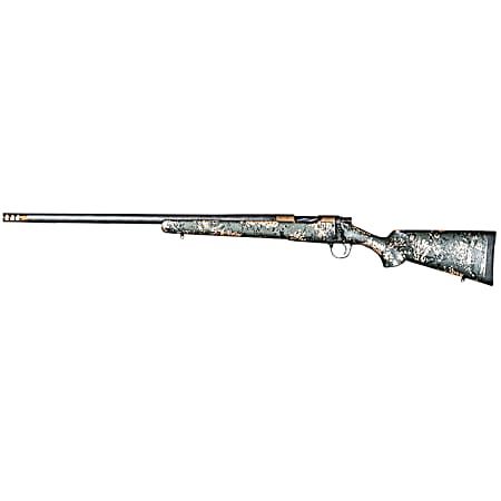 Christensen Arms 8010620900 Ridgeline FFT 7mm-08 Rem 4+1 20 Carbon Fiber/Threaded Barrel, Burnt Bronze Cerakote, Green with Black/Tan Accents Stock, Left Hand