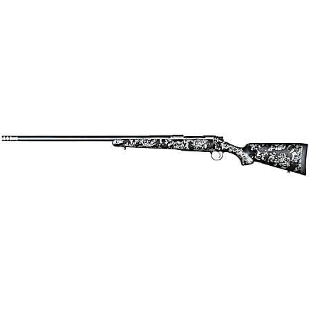 Christensen Arms 8010632000 Ridgeline FFT 7mm PRC 3+1 22 Carbon Fiber/Threaded Barrel, Stainless Steel Cerakote Rec, Black with Gray Accents Stock (Left Hand)