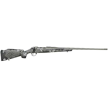 Fierce Firearms FCETW65PRCTIPH Twisted Edge Full Size 6.5 PRC 4+1 24 Gray Cerakote Steel Receiver, Phantom Camo Carbon Fiber Stock, Right Hand