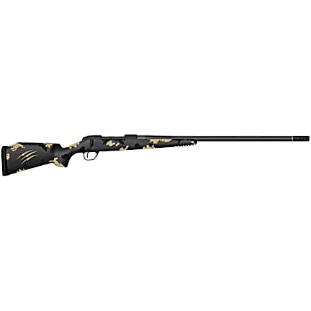 Fierce Firearms FCRG7PRC24BU Carbon Rage  Full Size 7mm PRC 3+1 24 Black C3 Carbon Fiber Barrel, Black Cerakote Steel Receiver, Urban Camo Stock, Right Hand