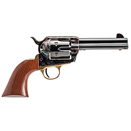 Cimarron PPP357 Pistolero  38 Special 6 Shot 4.75 Blued Steel Barrel, Blued Cylinder, Color Case Hardened Steel Frame, Walnut Grip, Exposed Hammer