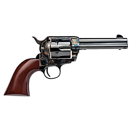 Cimarron PP400 Frontier Pre-War 1896-1940 38 Special 357 Mag 6 Shot, 4.75 Blued Steel Barrel, Blued Cylinder, Color Case Hardened Steel Frame, Walnut Grip, Exposed Hammer
