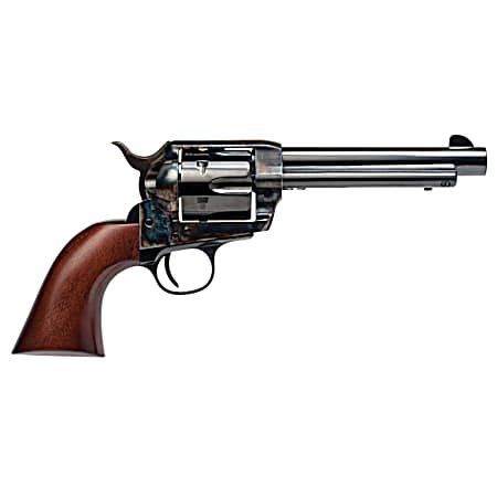 Cimarron PP401 Frontier Pre-War 1896-1940 38 Special/357 Mag 6 Shot, 5.50 Blued Steel Barrel, Blued Cylinder, Color Case Hardened Steel Frame, Walnut Grip, Exposed Hammer