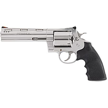 Colt Mfg KODIAKSP6RTS Kodiak  44 Mag 6 Shot 6 Stainless Steel Vent Rib Barrel, Cylinder & Frame, Exposed Hammer