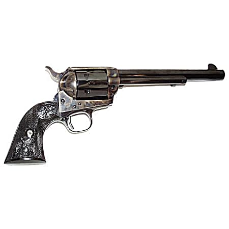 Colt Mfg P1670 Single Action Army Peacemaker 357 Mag 6 Shot 7.50 Blued Barrel & Cylinder, Color Case Hardened Frame, Black Polymer Grip
