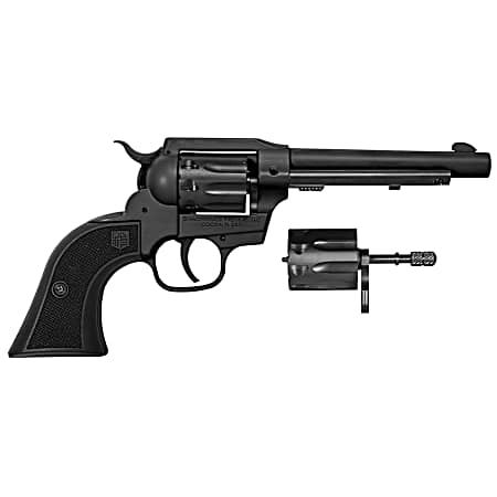 Diamondback DB053CA001 Sidekick  22 LR/22 Mag 9 Shot, 5.50 Black Cerakote Steel Barrel & Cylinder, Black Cerakote Zinc Alloy Frame, Black Checkered GFN Grip, Exposed Hammer, Hammer Safety