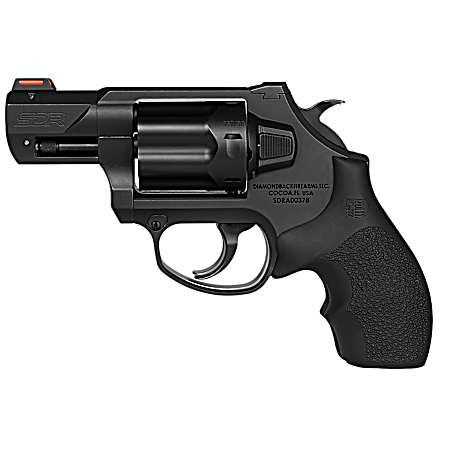 Diamondback DB0700S001 SDR  357 Mag/38 Special +P 6  Shot 2 Black Nitride Stainless Steel Barrel, Cylinder & Frame, Black Hogue Rubber Grip, Exposed Hammer