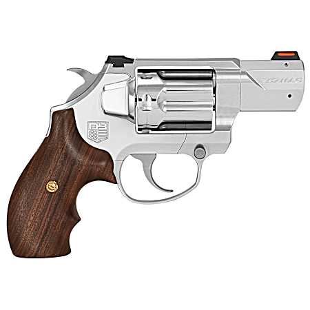 Diamondback DB075AS701 SDR  Exclusive Grip 357 Mag/38 Special +P 6 Shot Polished Stainless Steel Barrel, Stainless Steel Frame & Cylinder, Hogue Wood Grip