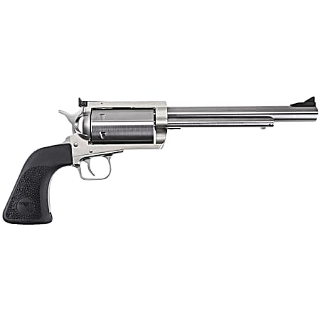 Magnum Research BFR303076 BFR  Extra Large 30-30 Win 6 Shot 7.50 Brushed Rifled Steel Barrel & Cylinder, Stainless Steel Frame, Black Hogue Rubber Grip, Exposed Hammer