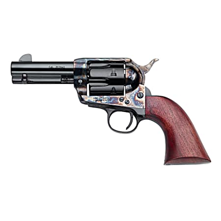 Pietta HF357CHS312NM 1873 Great Western II Posse 357 Mag 6rd 3.50 Blued Steel Barrel & Cylinder, Color Case Hardened Steel Frame, Walnut Grip, Exposed Hammer