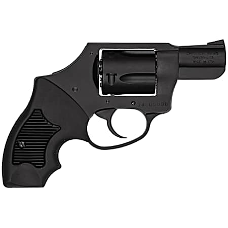 Charter Arms 13811 Undercover Lite Small 38 Special, 5 Shot 2 Black Steel Barrel & Cylinder, Black Passivate Aluminum Frame w/Black Finger Grooved Rubber Grip, Concealed Hammer