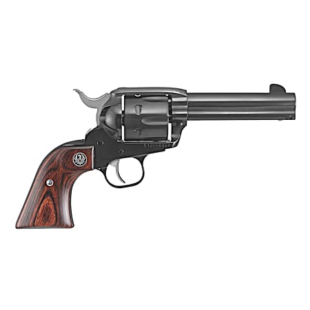 Ruger 5107 Vaquero  Medium Frame 357 Mag/38 Special 6rd 4.62 Blued Alloy Steel Barrel, Cylinder & Frame, Hardwood Grip, Transfer Bar Safety, Exposed Hammer