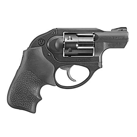 Ruger 5452 LCR  Small Frame 327 Federal Mag 6 Shot, 1.87 Matte Black Steel Barrel, Black PVD Cylinder, Matte Black Stainless Steel Frame, Black Hogue Tamer Monogrip, Shrouded Hammer