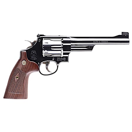 Smith & Wesson 150256 Model 25 Classic 45 Colt (LC) Blued Carbon Steel  6.50 Barrel, 6rd Cylinder & N-Frame, Checkered Square Butt Walnut Grip
