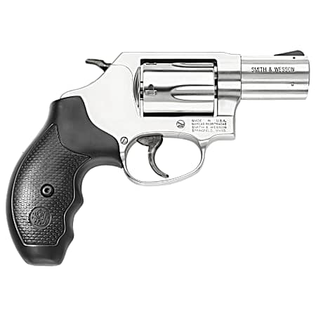 Smith & Wesson 162420 Model 60  357 Mag or 38 S&W Spl +P 5 Shot 2.12 Stainless Steel Barrel/Cylinder, Satin Finish Stainless Steel J-Frame, Exposed Hammer