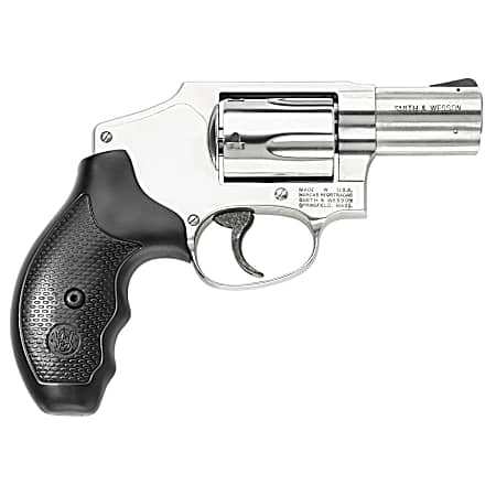 Smith & Wesson 163690 Model 640 *CA Compliant 357 Mag or 38 S&W Spl +P 5 Shot 2.12 Stainless Steel Barrel/Cylinder, Satin Stainless Steel J-Frame, Snag-free Enclosed Hammer, Internal Lock